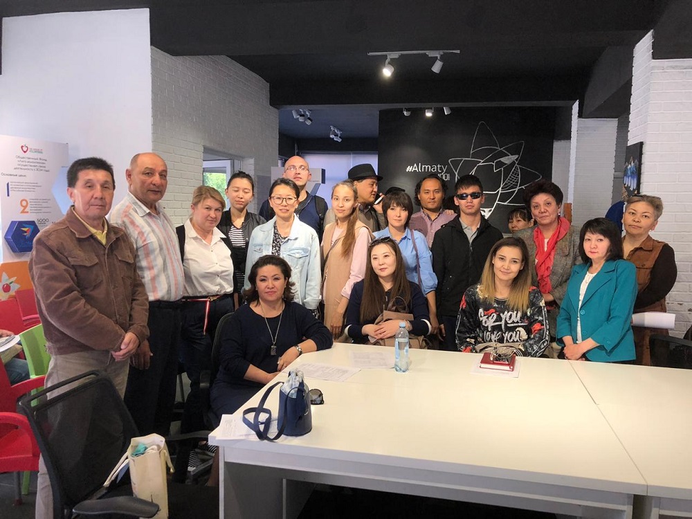 Almatyda «ÁREKET» jobasy boıynsha túsindirý kezdesýi ótti