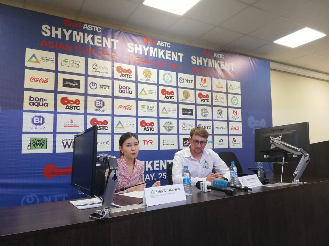 Shymkentte 25-26 mamyrda alǵash ret trıatlonnan Azııa kýbogi ótedi