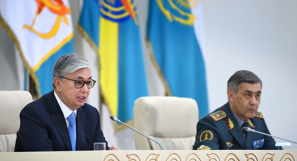 Qasym-Jomart Toqaev Qorǵanys mınıstrliginiń otyrysyna qatysty