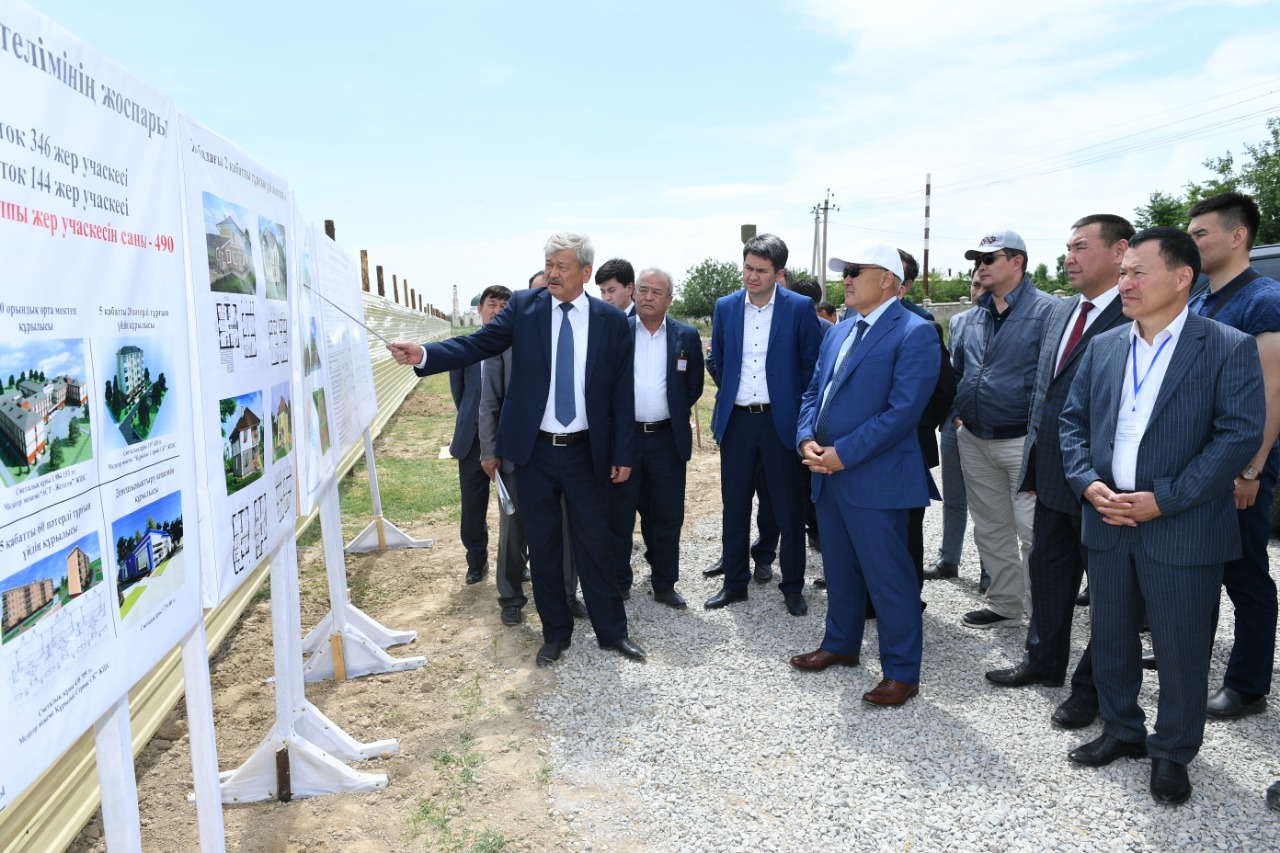 Túrkistan: Jetisaıda jańa shaǵynaýdan salynady