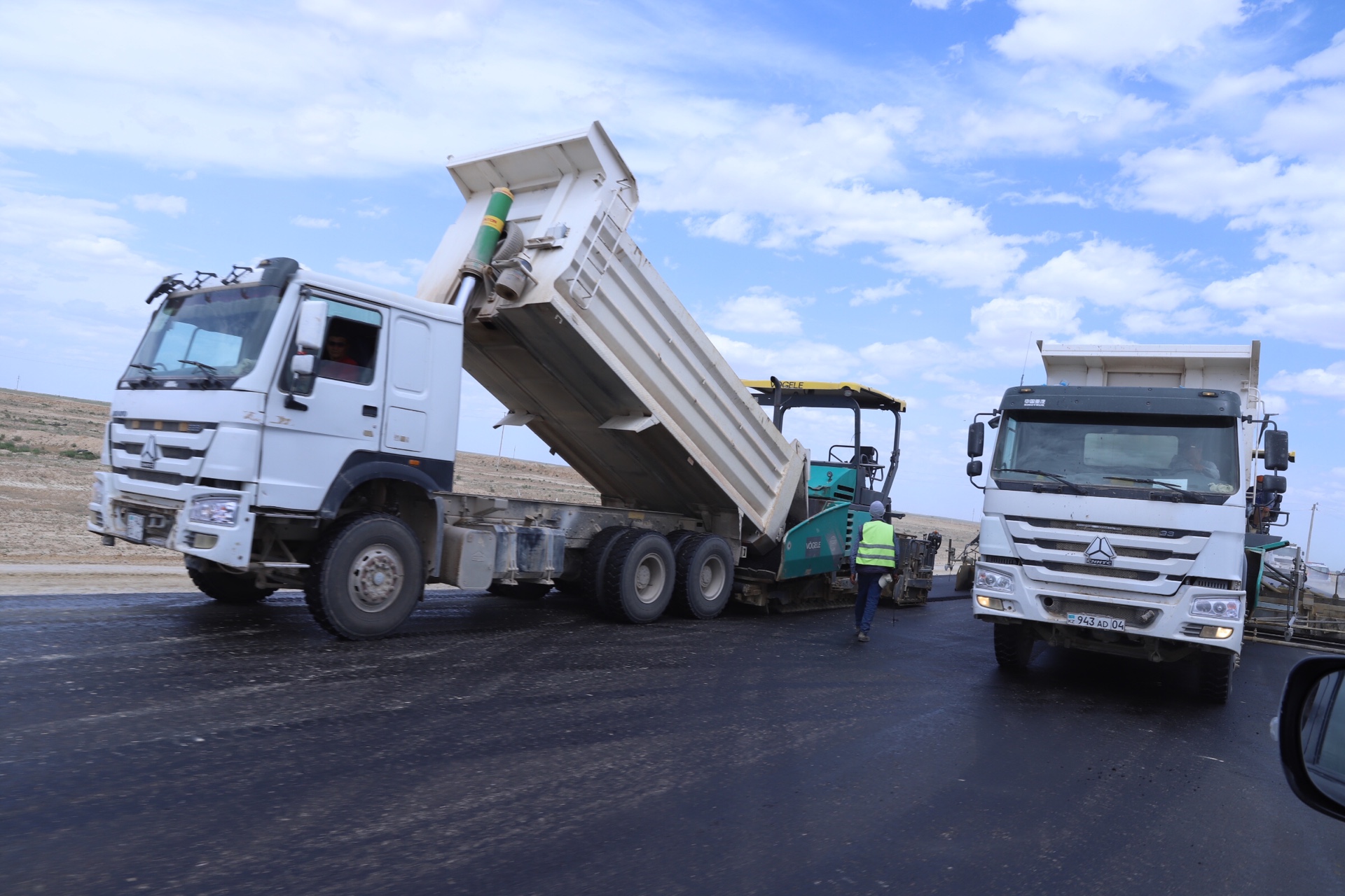 Tájenge deıingi jol qurylysy kúzde aıaqtalady