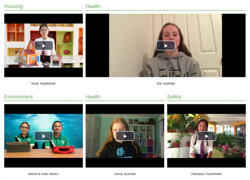 EYDU resmı saıtynda NZM oqýshylarynyń beınerolıkteri jarııalandy