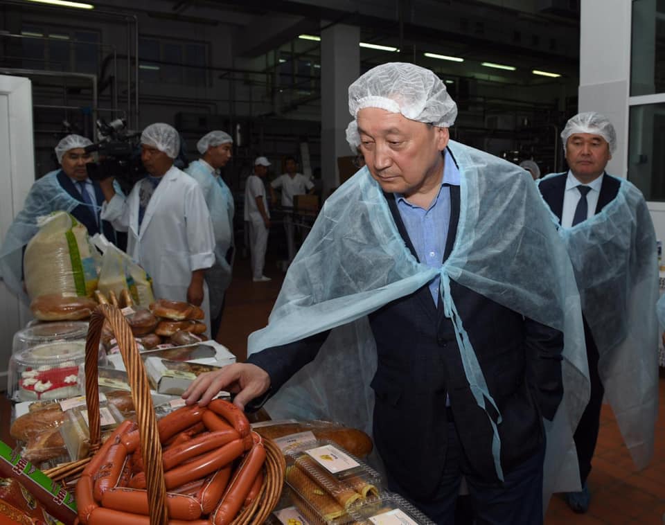 Saparhan Omarov Qyzylordaǵa jumys saparymen bardy