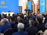 Qazaqstan Prezıdenti Qasym-Jomart Toqaev Jambyl oblysynyń jurtshylyǵymen kezdesti
