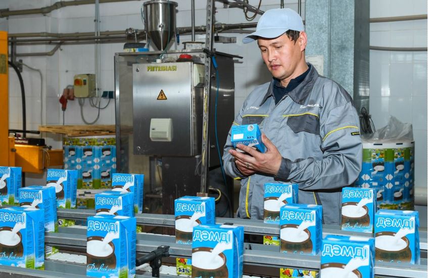 Qyzylorda oblysynda sútti qaıta óńdeý ónimderi damyp keledi