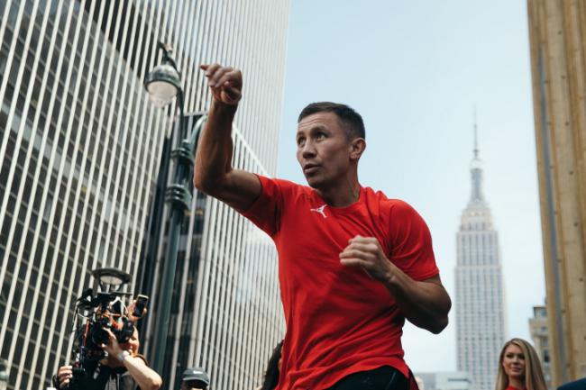 Golovkın men Rolls ashyq jattyǵý ótkizdi