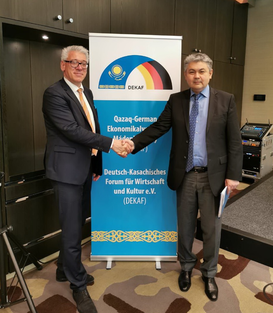 Syrtqy ister mınıstriniń orynbasary Germanııanyń ekonomıka kúnderine qatysty