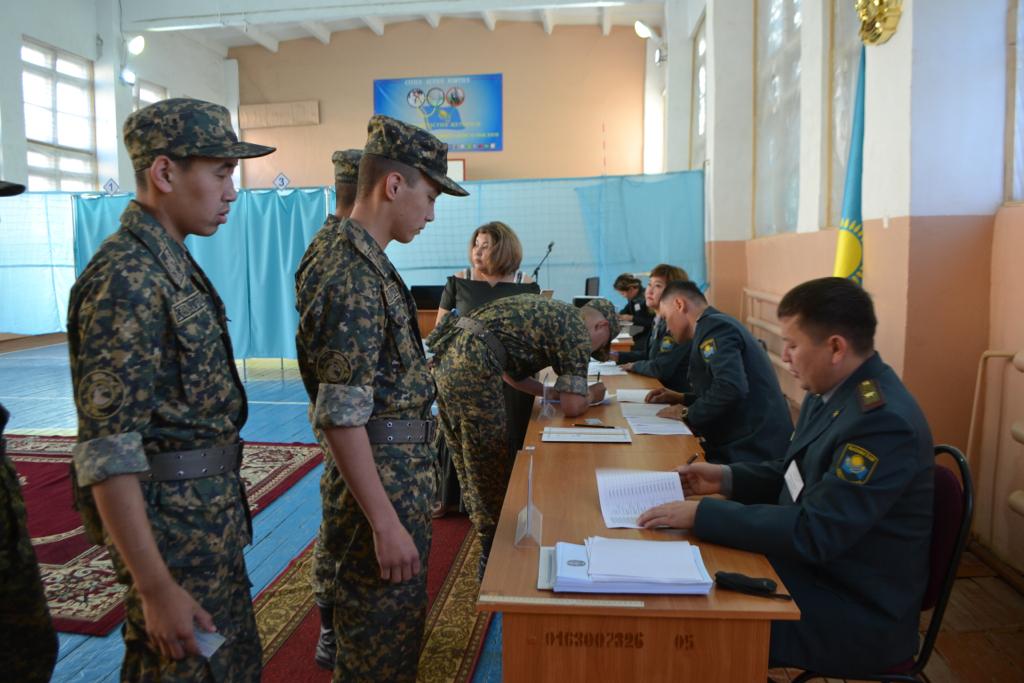 Batys óńirdegi «Ulttyq ulan» sarbazdary 100% daýys berdi