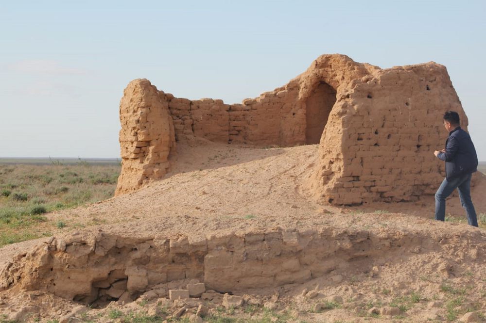 Tekeı batyr mazaryn tabýǵa septesken karta