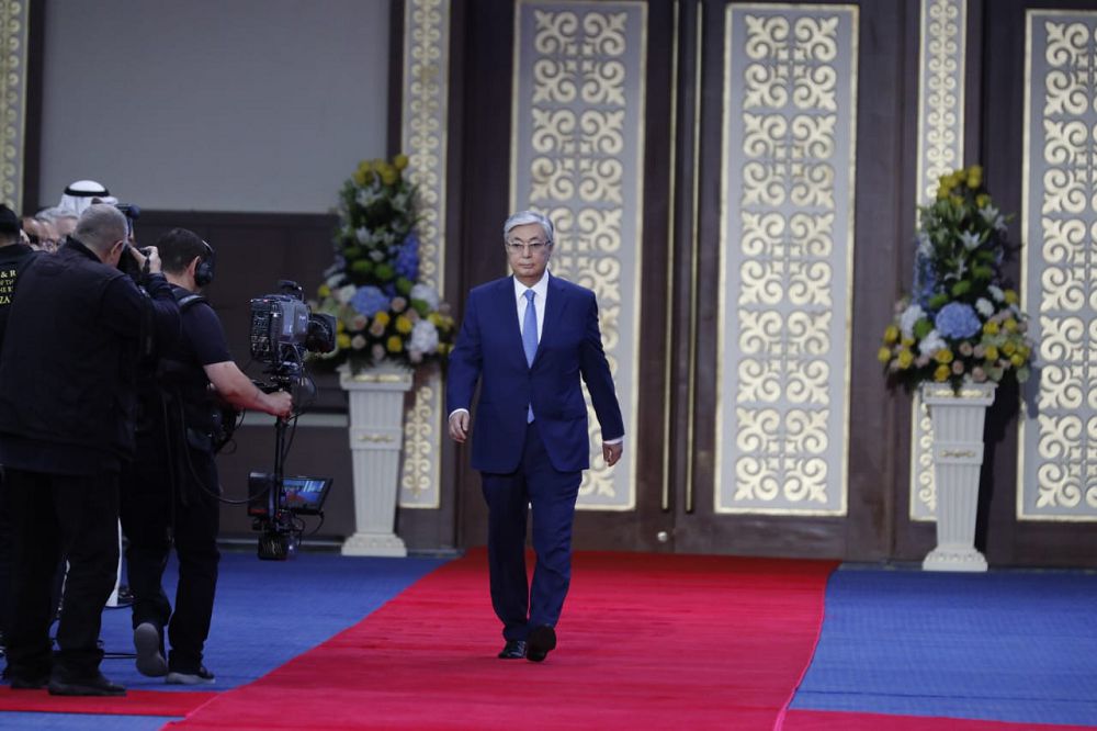 Prezıdent Qasym-Jomart Toqaevty ulyqtaý rásimi ótti (fotoreportaj)