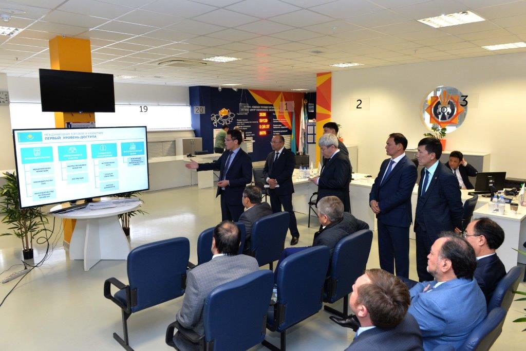 Senat depýtattary elektrondy deklarasııalaý jumysymen tanysty