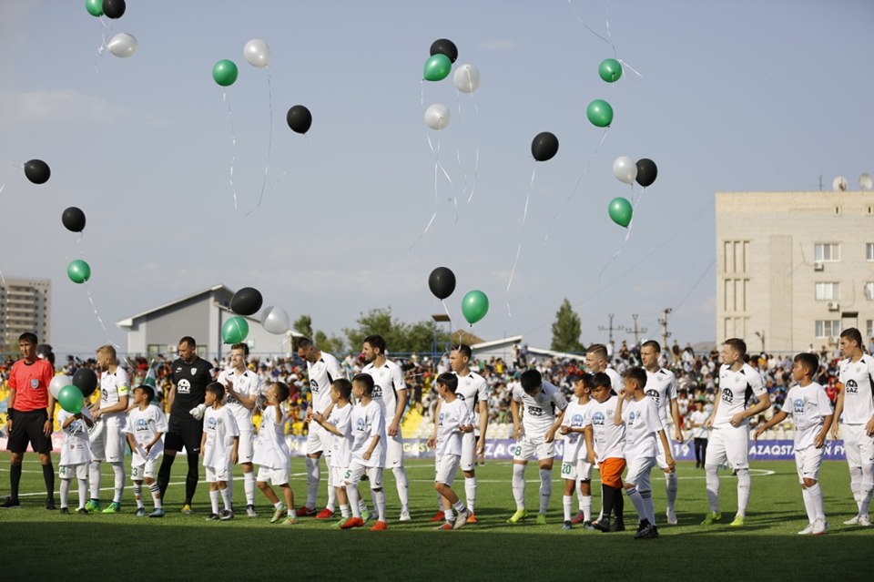 «Atyraý» fýtbol klýby Qazaqstan kýboginiń fınalyna  joldama aldy