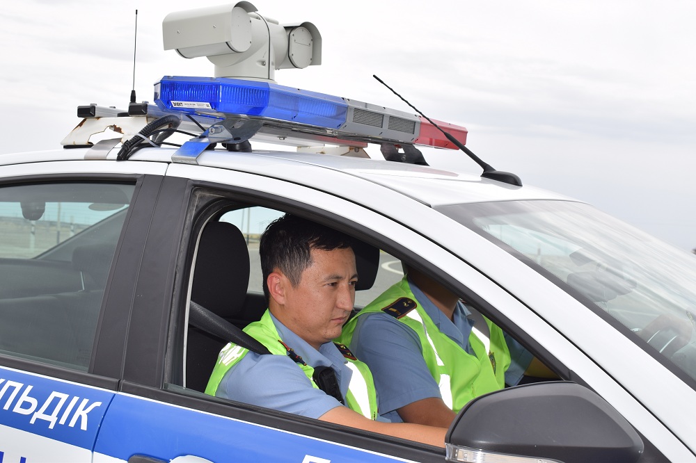 Mańǵystaý oblysynyń Polısııa departamenti «OKO» elektrondy kameralarymen jabdyqtaldy