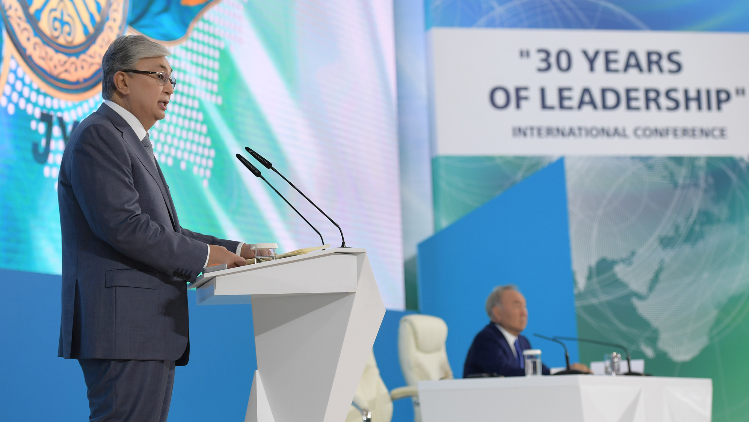 Q.Toqaev «Kemeńgerliktiń 30 jyly» atty Halyqaralyq ǵylymı konferensııaǵa qatysty