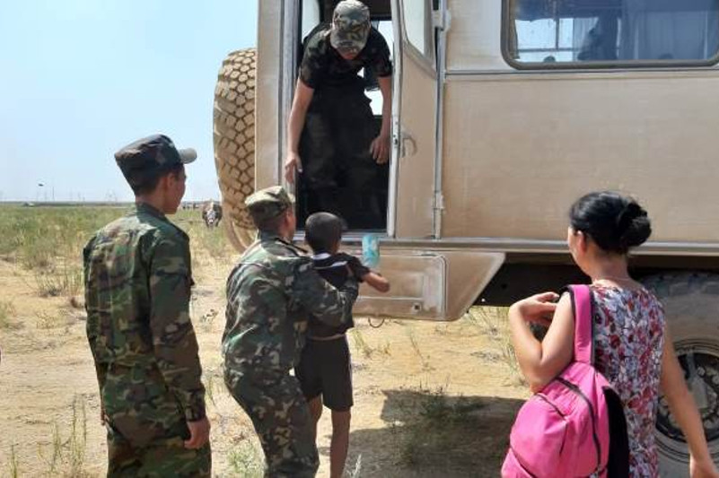 Arys aýmaǵyna 800 áskerı qyzmetshi jetkizildi