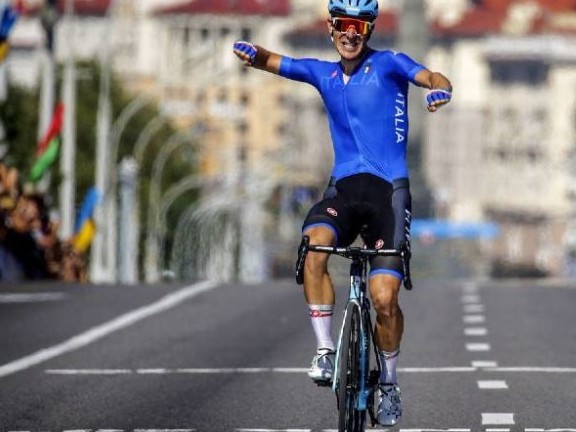 Veloshabandozdar saıysynda Davıde Ballerınıdiń baǵy jandy