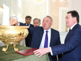 Nursultan Nazarbaev elordadaǵy jańa meshitke bardy