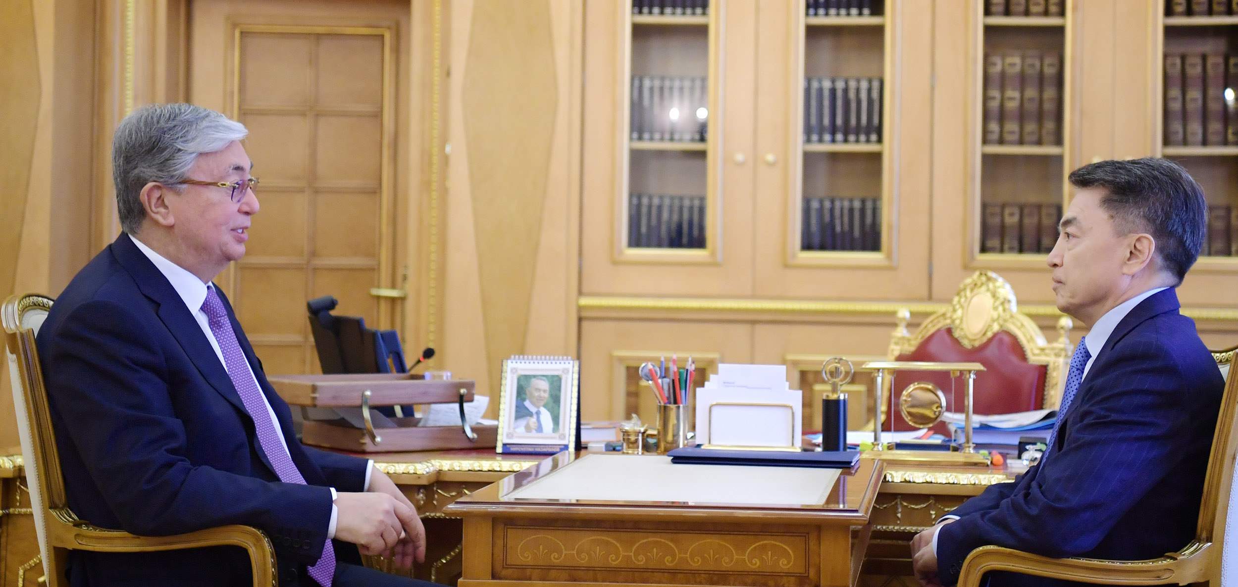 Memleket basshysy Qazaqstan Respýblıkasynyń Adam quqyqtary jónindegi ýákili Asqar Shákirovti qabyldady