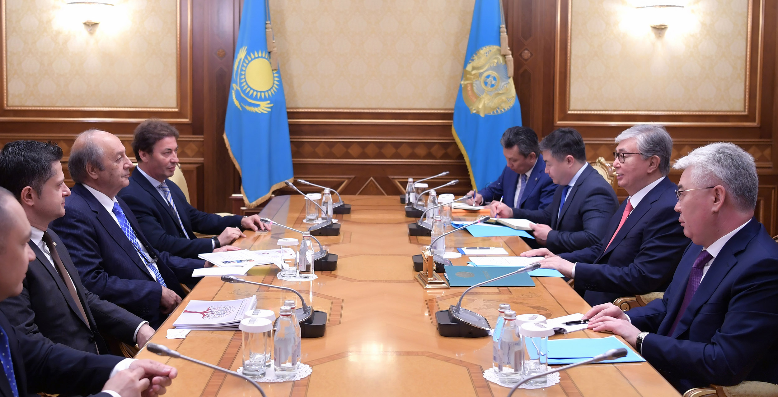 Qazaqstan Prezıdenti «Anadolu Group» kompanııasynyń prezıdenti Týndjaı Ozılhandy qabyldady