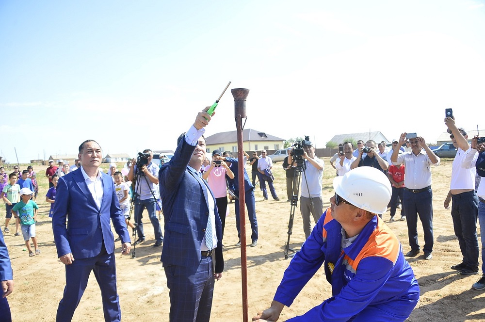 Atyraý oblysyndaǵy Azǵyr óńiri gazben tolyqtaı qamtyldy