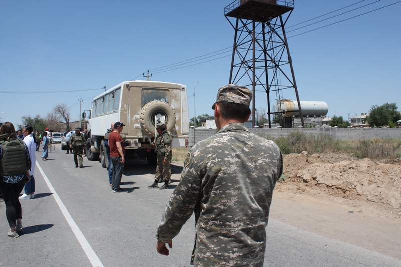 Áskerı bólimdi kóshirý jumystary bastaldy