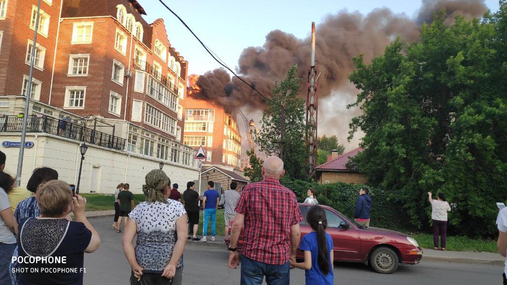 «Brıtan kvartalyndaǵy» órttiń shyǵý sebebi anyqtaldy