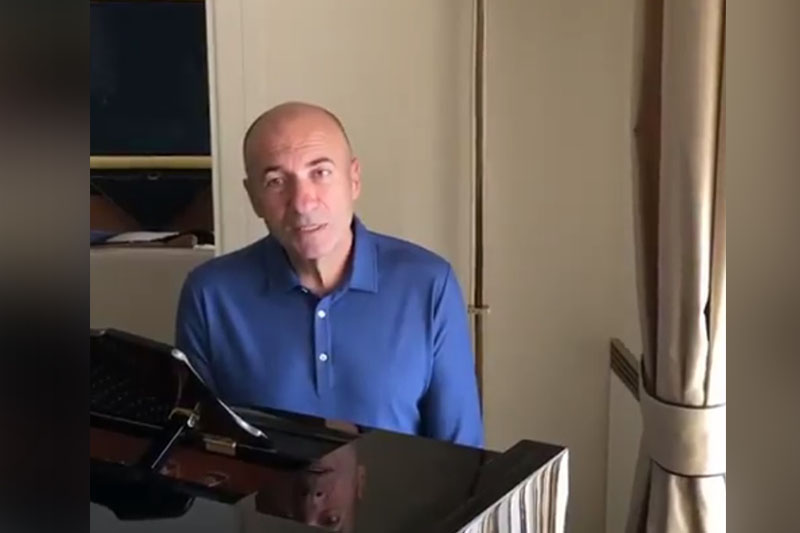 Igor Krýtoı Dımash joldaǵan estafetany qabyl aldy