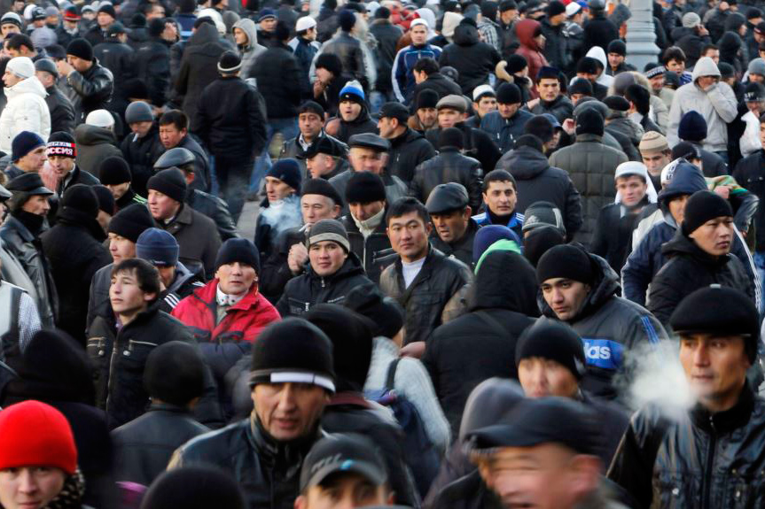 Mıgranttar sany artty