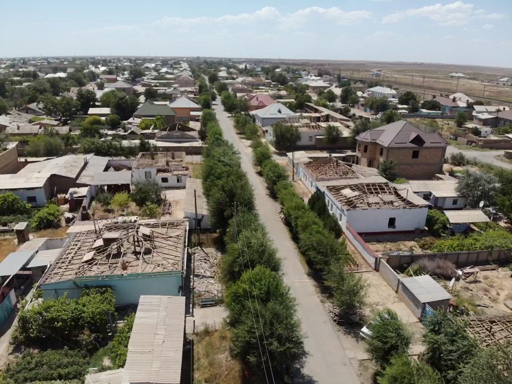 Arysta 3232 úıde qalpyna keltirý jumystary júrgizilýde — IIDM