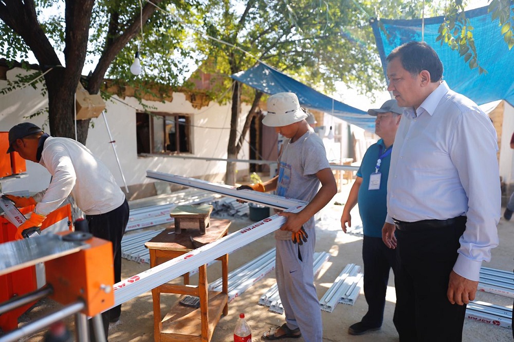 Atyraý oblysy Arystaǵy 482 úıdi qalpyna keltiredi