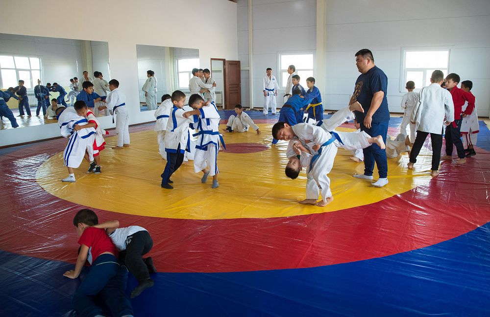 Aqjaıyqta aýyl sporty damyp keledi