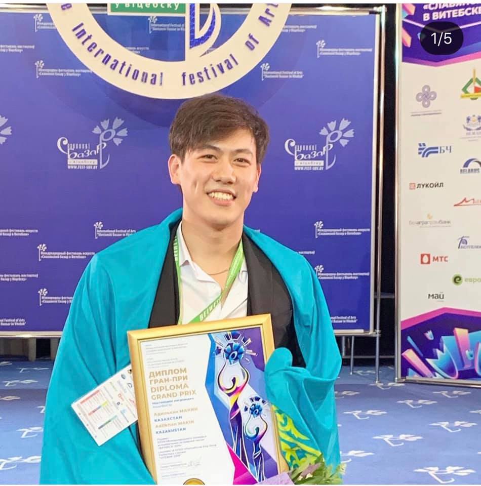 Ádilxan Makın "Slavıan bazary 2019" baıqaýynyń Gran-Prı ıegeri atandy