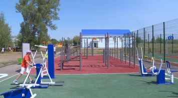 Coltústik Qazaqstannyń shalǵaı aýdanynda kópsalaly sport alańy ashyldy