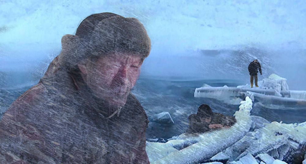 Teńizde on tórt táýlik yqqan balyqshy