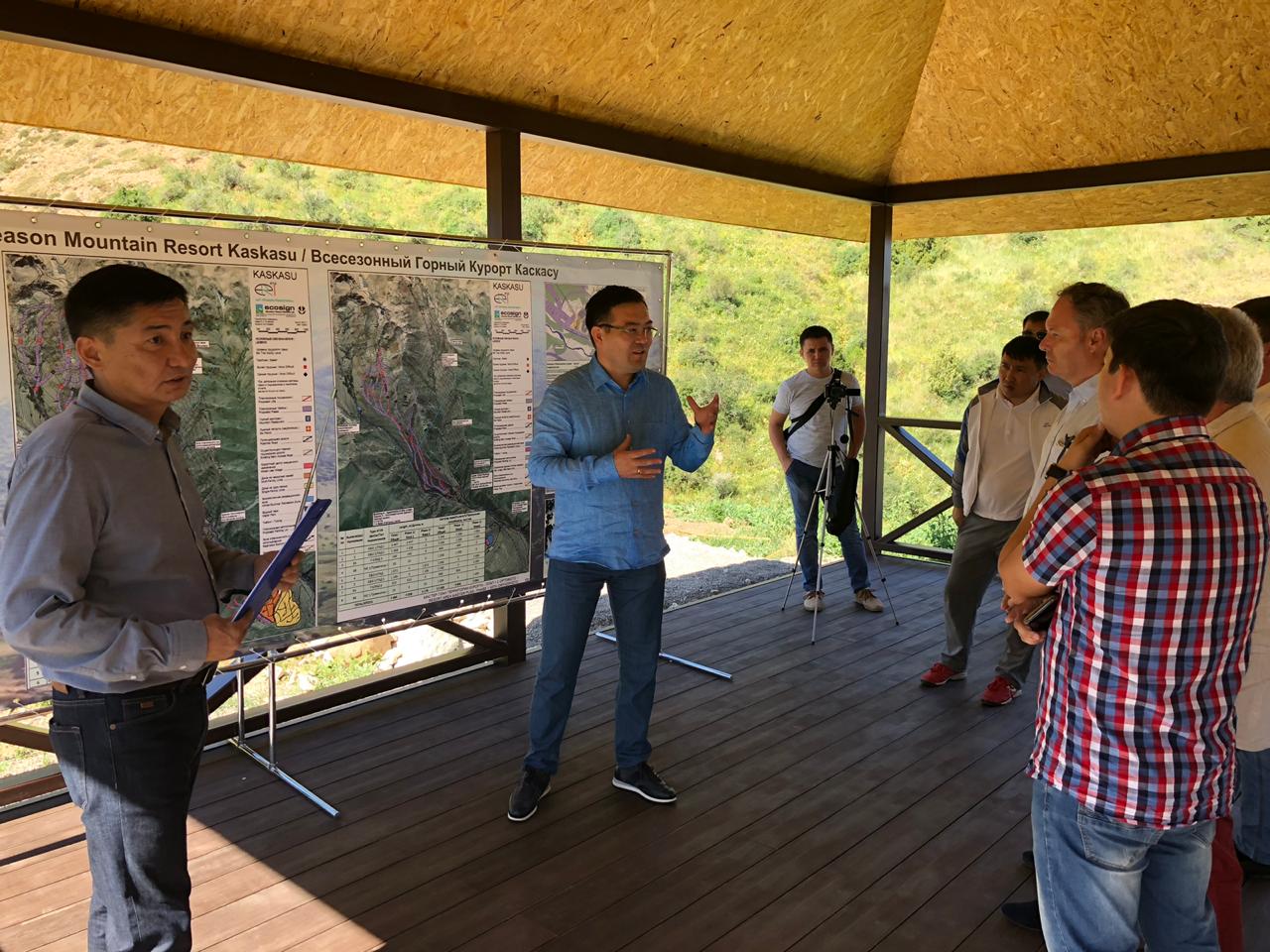 «Qasqasý» taý - shańǵy kýrortynyń jobasy talqylandy