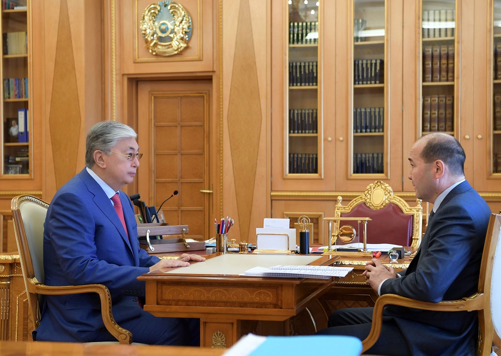 Prezıdent Bas prokýror Ǵızat Nurdáýletovti qabyldady
