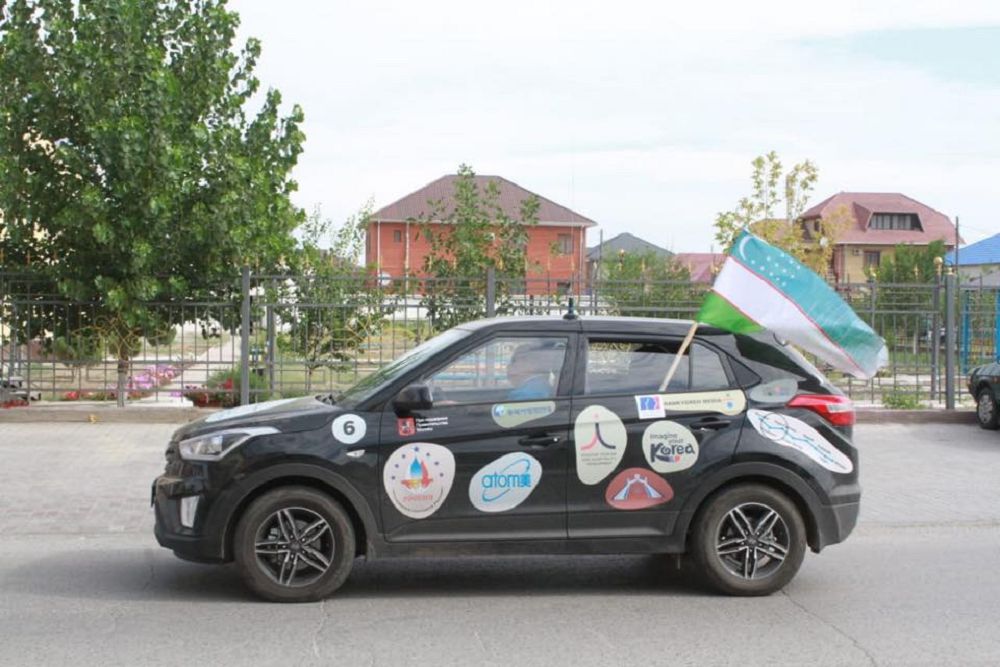 Halyqaralyq avtosherý Atyraýǵa keldi