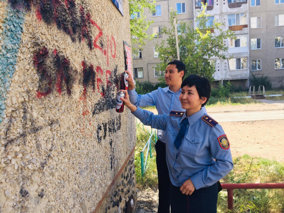 Qostanaıda esirtki jarnamasyna qarsy aksııa  jalǵasty