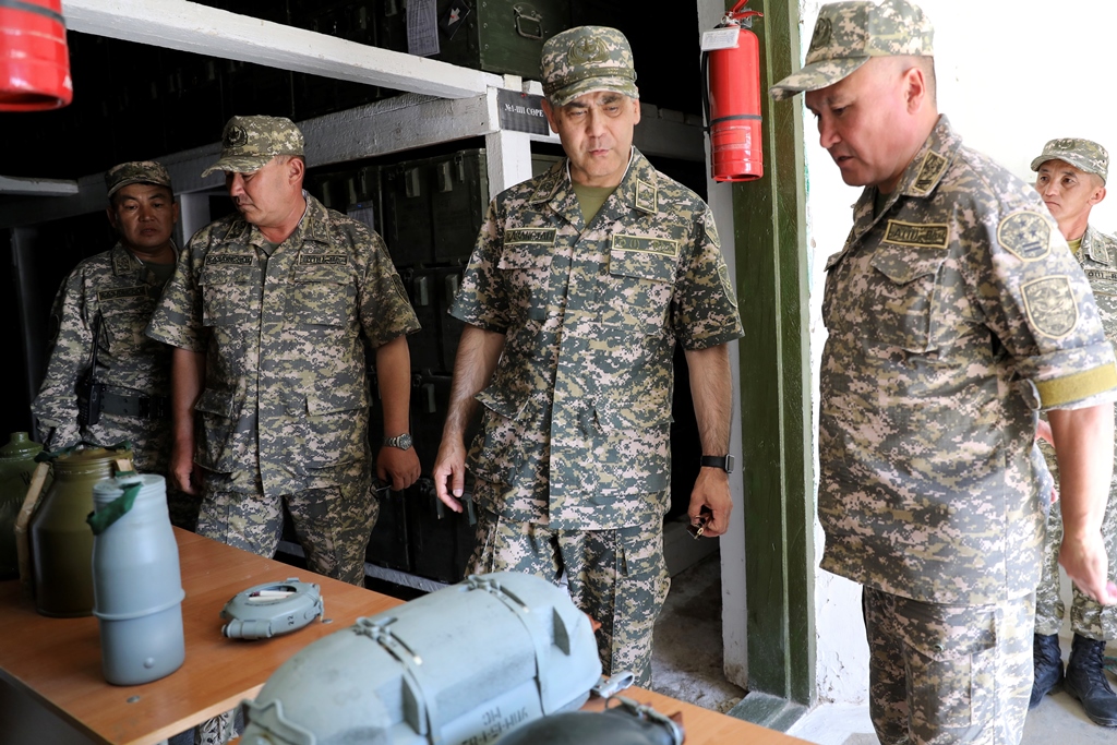 Arys: Qorǵanys mınıstri arnaıy komıssııanyń jumysymen tanysty