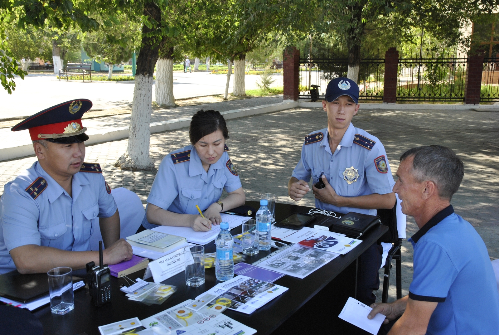 Qyzylorda oblysynda respýblıkalyq «Jolda qabyldaý» aksııasy ótip jatyr