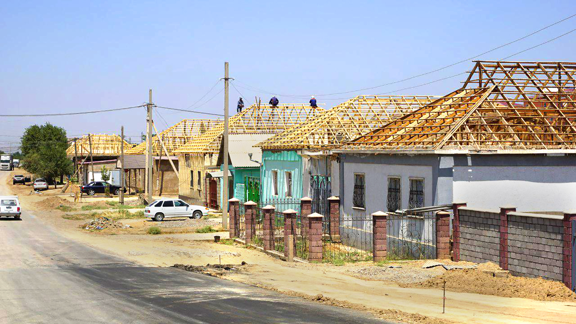 Arysta 5000-ǵa jýyq úı qalpyna keltirý jumystarymen qamtyldy