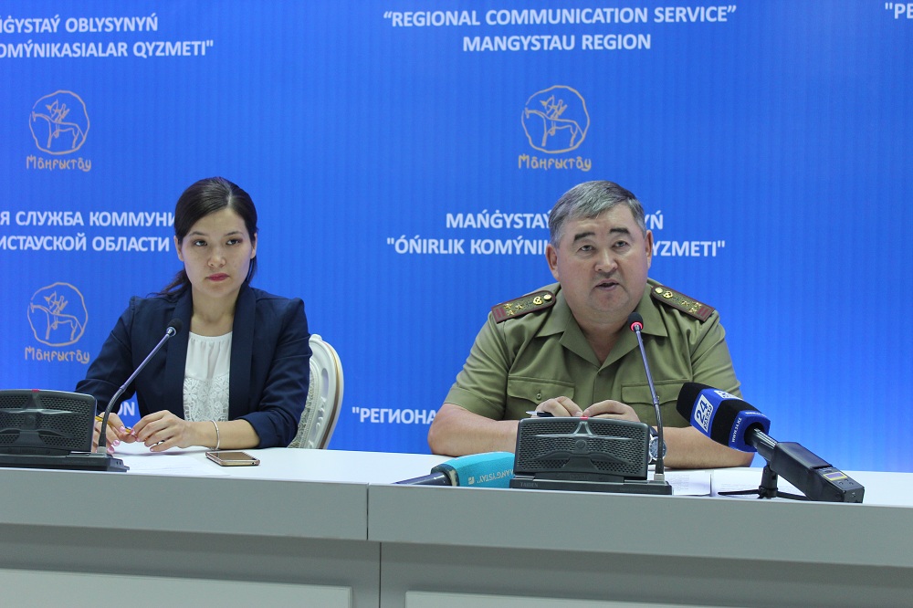 Mańǵystaýda órt oqıǵasy 10 paıyzǵa azaıǵan