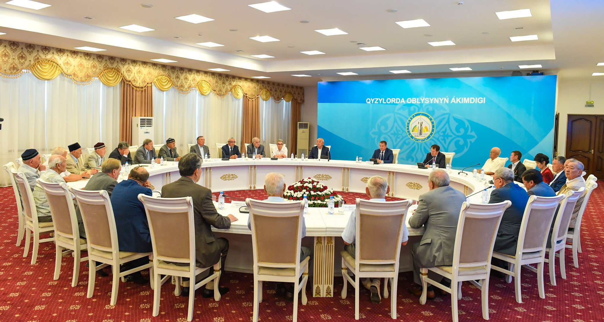 Qyzylorda oblysynyń ákimi ardagerlermen kezdesti