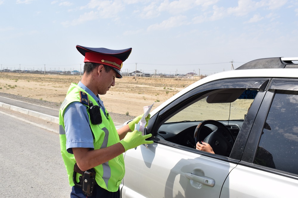 Mańǵystaýda «Qaýipsiz jol» aksııasynda bir kúnde 806 quqyqbuzýshylyq anyqtaldy