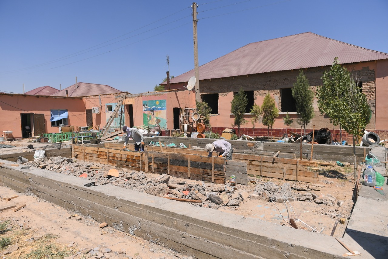 Arys qalasynyń 5051 otbasy úılerine oraldy