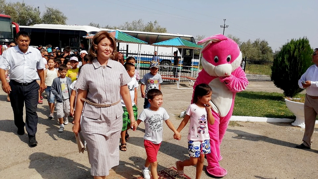 Arystaǵy 150 bala Jańaqorǵanda demalyp jatyr