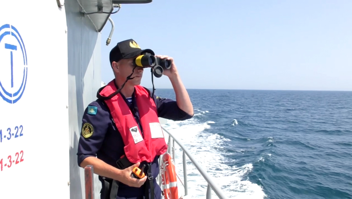 Qazaqstan ÁTK korabli Ázerbaıjannyń sý aıdynyna joryqqa shyqty