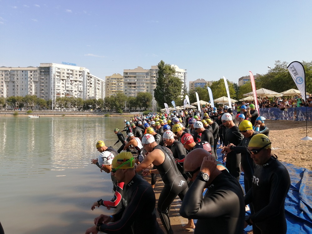 Almatyda «TEMIRADAM» kýbogy sheńberinde trıatlonnan halyqaralyq jarystar aıaqtaldy