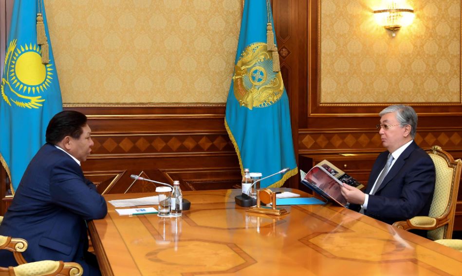 Prezıdent Talǵat Temenovti qabyldady