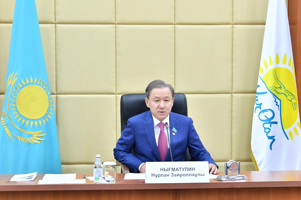 Nurlan Nyǵmatýlın: Nur Otan fraksııasy jańa tásilmen jumys isteıdi